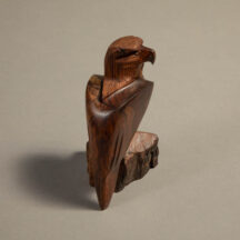 206 - MEDIUM EAGLE IRONWOOD FIGURE