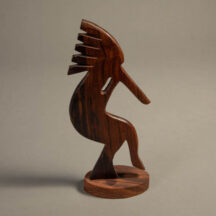 248 - EXTRA LARGE KOKOPELLI IRONWOOD FIGURE