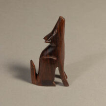 250 - SMALL COYOTE IRONWOOD FIGURE