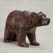 269 - MEDIUM BLACK BEAR IRONWOOD FIGURE