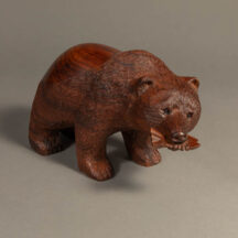 276 - XXL GRIZZLY BEAR IRONWOOD FIGURE