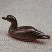 290 - MINI DUCK IRONWOOD FIGURE