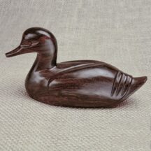 292 - MEDIUM DUCK IRONWOOD FIGURE