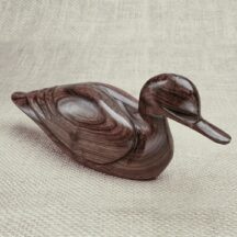 293 - LARGE DUCK IRONWOOD FIGURE