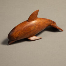 295 - MEDIUM DOLPHIN IRONWOOD FIGURE