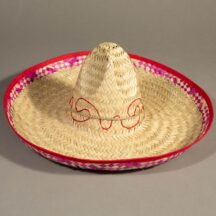 473 - Adult Straw Sombrero