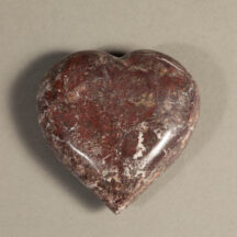 574 - Marble Heart Red Large