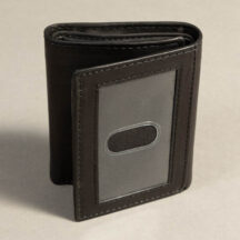 7391 - Wallet Trifold Black