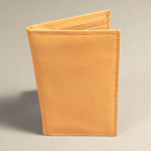 7633 - Checkbook Holder Wallet Tan