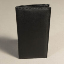 7671 - Checkbook Holder Wallet Black