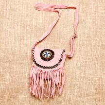 8075 - Small Leather Purse Pink