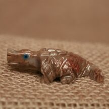 95020 - Soapstone Crocodile Small