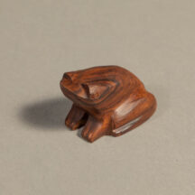 200 - FROG MINI IRONWOOD FIGURE