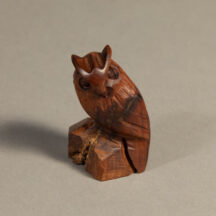 200 - OWL MINI IRONWOOD FIGURE