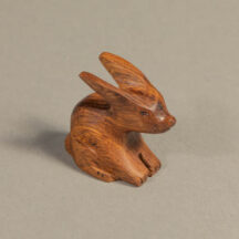 200 - RABBIT MINI IRONWOOD FIGURE