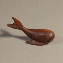 200 - WHALE MINI IRONWOOD FIGURE