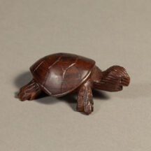 201 - LAND TURTLE MINI IRONWOOD FIGURE
