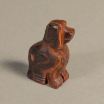 200 - DOG MINI IRONWOOD FIGURE