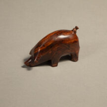 229 - SMALL PIG IRONWOOD FIGURE