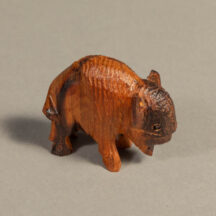 259 - MINI BUFFALO IRONWOOD FIGURE