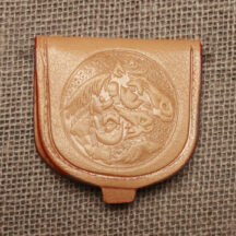 773 - Leather Folding Coin Purse