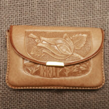 781 - Leather Coin Purse with Flap