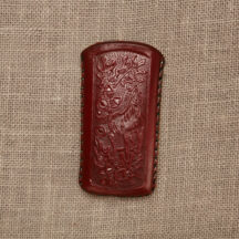 789 - Leather Glass Case