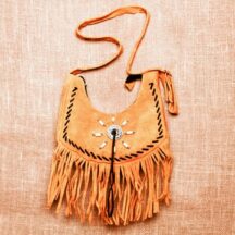 8080 - Medium Leather Purse Gold