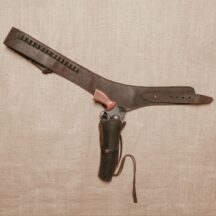 884 - Smooth Leather Gun Belt