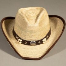 487 - Western Straw Hat