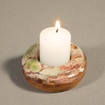 523 - Onyx Candle Holder