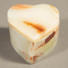 517 - Onyx Heart Jewelry Box