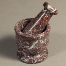 5873 - Onyx Mortar and Pestle Red Large