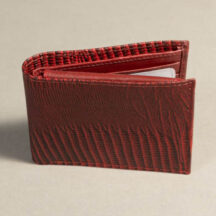 7166 - Bifold Wallet Burgundy