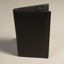 7631 - Checkbook Holder Wallet Black