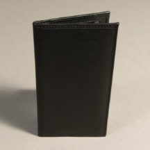 7661 - Checkbook Holder Wallet Black