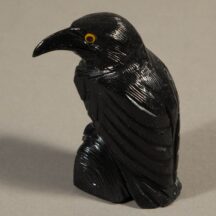 928 - Large Calcite Black Raven