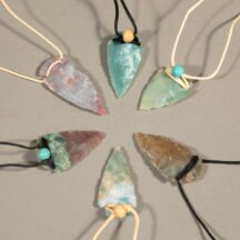 9613 - Medium Arrowhead Pendants Assortment