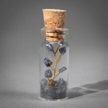 96409 - Iolite Glass Wishing Bottle