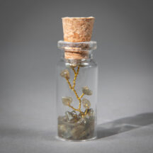 96410 - Labradorite Glass Wishing Bottle