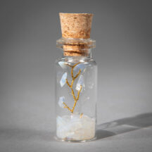 96414 - Opalite Glass Wishing Bottle