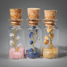 Glass Wishing Bottles